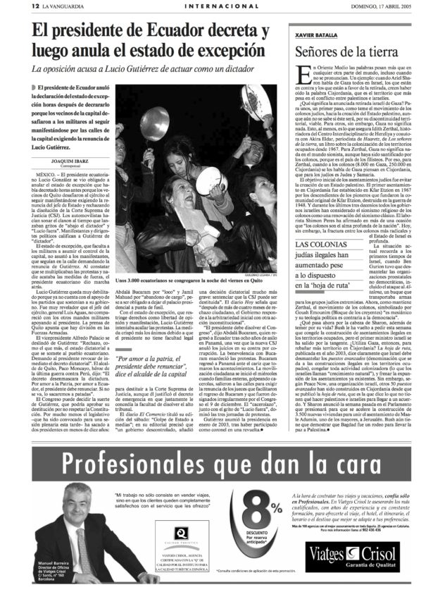 LVG20050417 Señores de la tierra