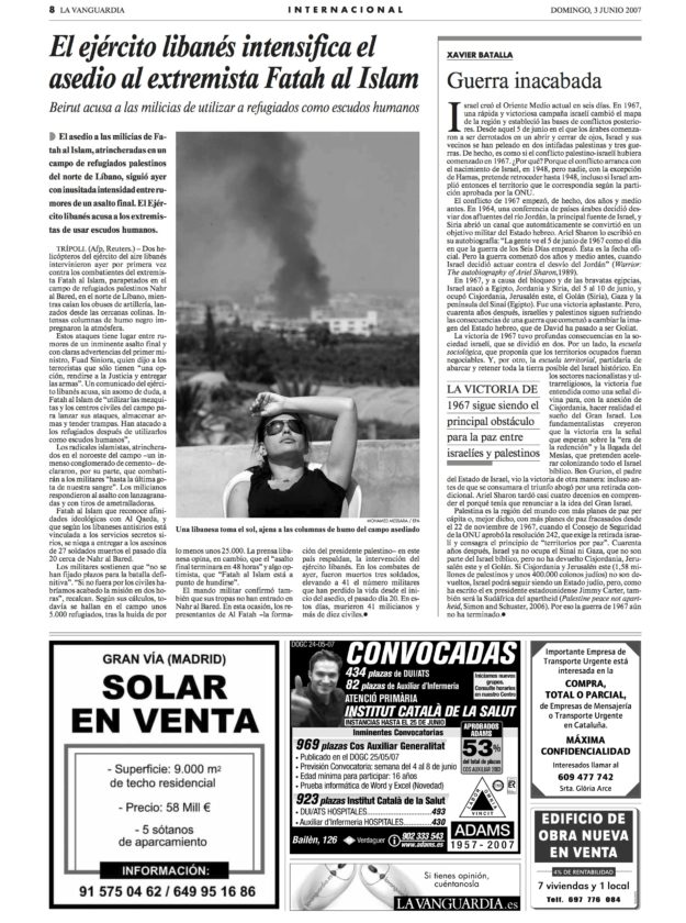 LVG20070603 Guerra inacabada