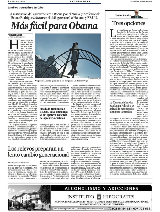 LVG20090308 Tres opciones