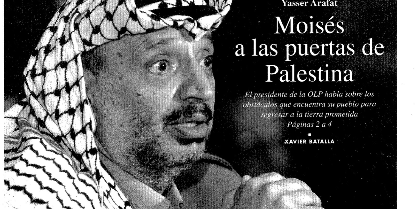 REV19930627-Entrevista a Yaser Arafat-0